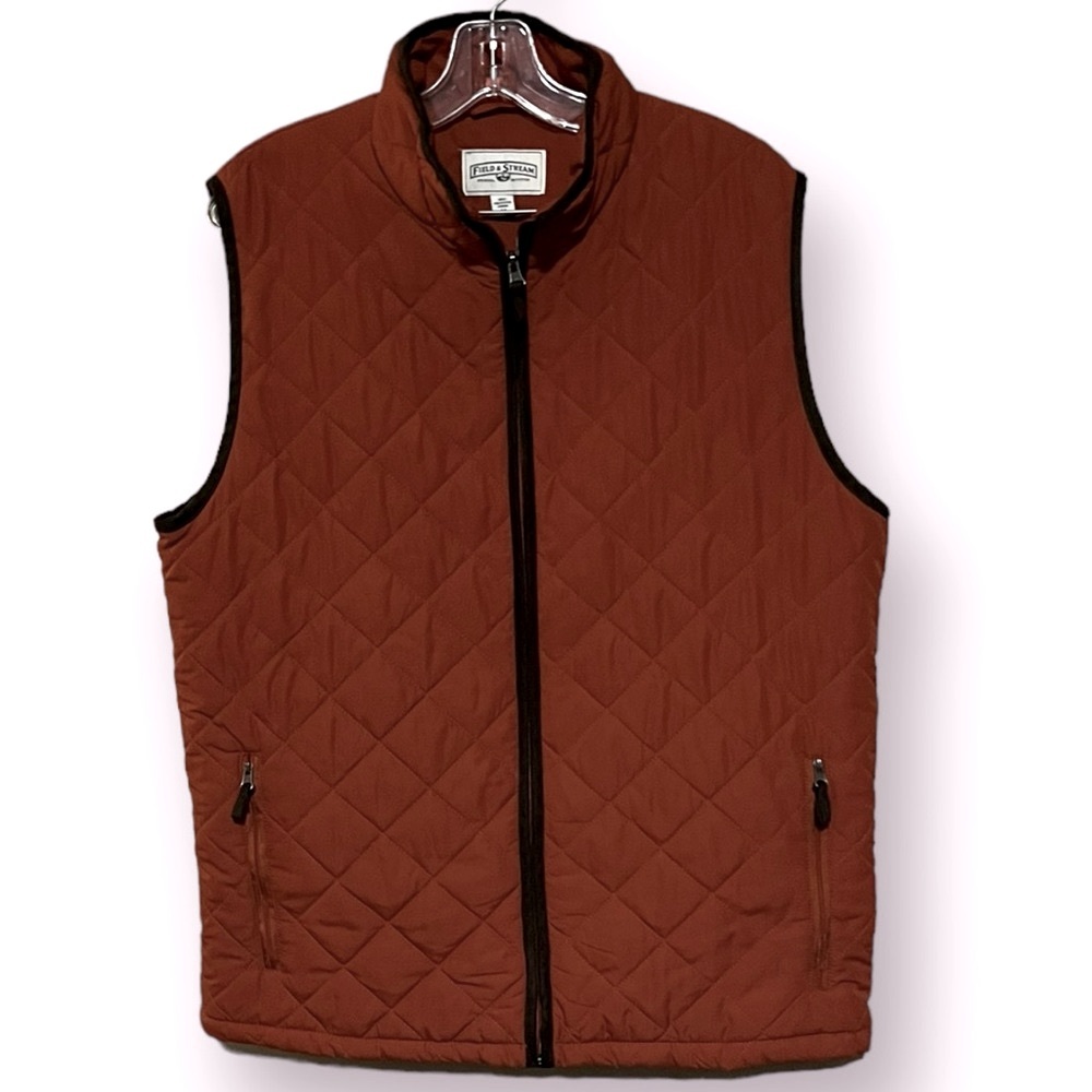 Field & Stream Quilted Vest - Brown